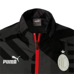 A.C. Milan Prematch Voetbaljack Voor Heren PUMA -Regatle Winkel ac milan prematch voetbaljack voor heren puma 3