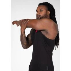 Gorilla Wear Adams Stretch Tank Top - Black -Regatle Winkel adams stretch tank top black 3