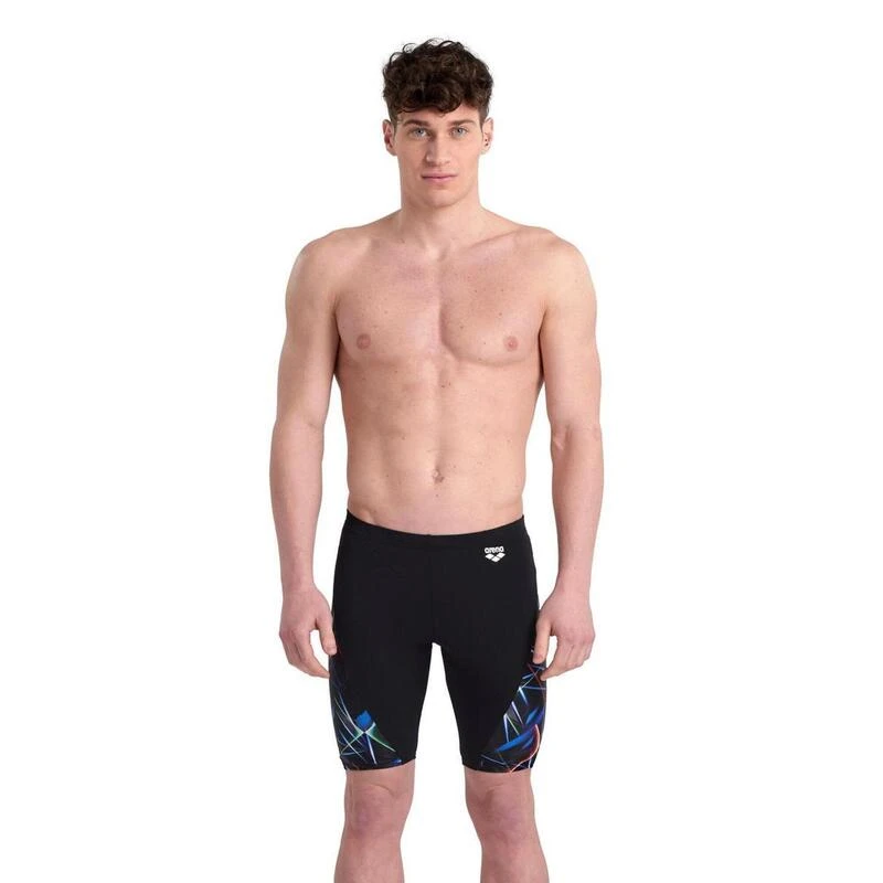 Arena Allover Zwembroek - Zwart/Multi 3 Arena Allover Zwembroek - Zwart/Multi