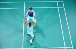 Badmintonshirt Voor Heren 990 Donkerrood -Regatle Winkel badmintonshirt voor heren 990 turkoois 12