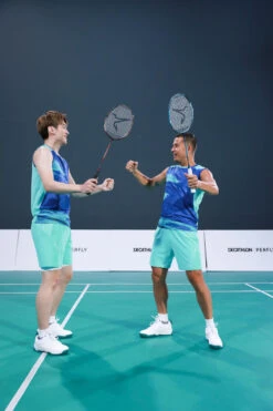 Badmintonshirt Voor Heren 990 Donkerrood -Regatle Winkel badmintonshirt voor heren 990 turkoois 14