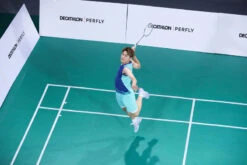 Badmintonshirt Voor Heren 990 Donkerrood -Regatle Winkel badmintonshirt voor heren 990 turkoois 15