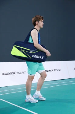 Badmintonshirt Voor Heren 990 Donkerrood -Regatle Winkel badmintonshirt voor heren 990 turkoois 17