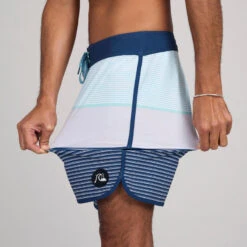 Quiksilver Boardshort Voor Heren Stretch Lichtblauw 18' -Regatle Winkel boardshort voor heren stretch lichtblauw 18 5