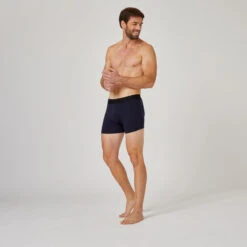 Boxershorts Voor Fitness 500 Set Van 3 -Regatle Winkel boxershorts voor fitness 500 set van 3 zwart grijs marineblauw 4