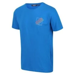 Regatta Breezed II Wandel-T-shirt Met Korte Mouwen Voor Heren - Blauw