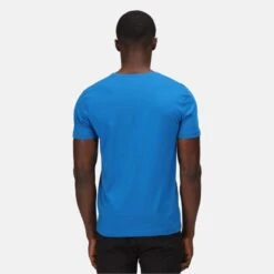 Regatta Breezed II Wandel-T-shirt Met Korte Mouwen Voor Heren - Blauw -Regatle Winkel breezed ii wandel t shirt met korte mouwen voor heren blauw 5