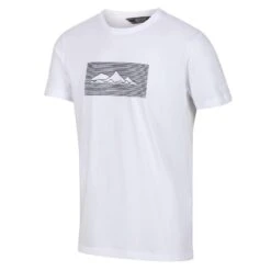 Regatta Breezed II Wandel-T-shirt Met Korte Mouwen Voor Heren - Wit