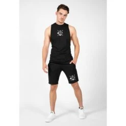 Gorilla Wear Cisco Drop Armhole Tank Top Black -Regatle Winkel cisco drop armhole tank top black 2