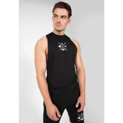 Gorilla Wear Cisco Drop Armhole Tank Top Black -Regatle Winkel cisco drop armhole tank top black 3
