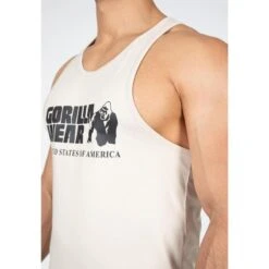 Gorilla Wear Classic Tank Top - Beige -Regatle Winkel classic tank top beige 4