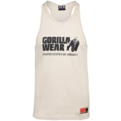 Gorilla Wear Classic Tank Top - Beige -Regatle Winkel classic tank top beige 5