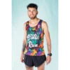 #EXOTICRUN RUNNING SHIRT Voor HEREN - KAMUABU Veelkleurige Tanktop