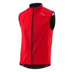 Loeffler Fietsvest Zonder Mouwen M Bike Vest WPM Pocket - Rood