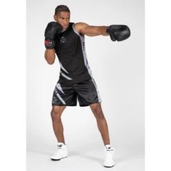 Gorilla Wear Hornell Tank Top - Unisex - Zwart/Grijs - XL -Regatle Winkel gorilla wear hornell tank top unisex zwartgrijs xl 2