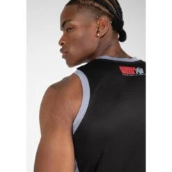 Gorilla Wear Hornell Tank Top - Unisex - Zwart/Grijs - XL -Regatle Winkel gorilla wear hornell tank top unisex zwartgrijs xl 4