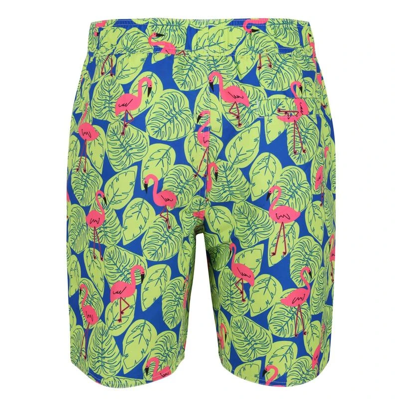 Regatta Heren Hamza Flamingo Zwemshorts (Heldere Kiwi) 4 Regatta Heren Hamza Flamingo Zwemshorts (Heldere Kiwi) - Afbeelding 2