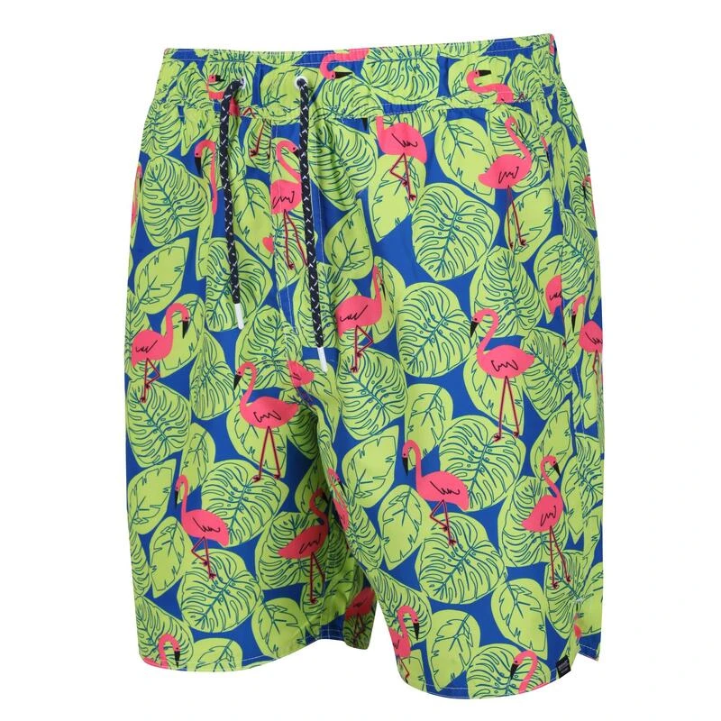 Regatta Heren Hamza Flamingo Zwemshorts (Heldere Kiwi) 6 Regatta Heren Hamza Flamingo Zwemshorts (Heldere Kiwi) - Afbeelding 4