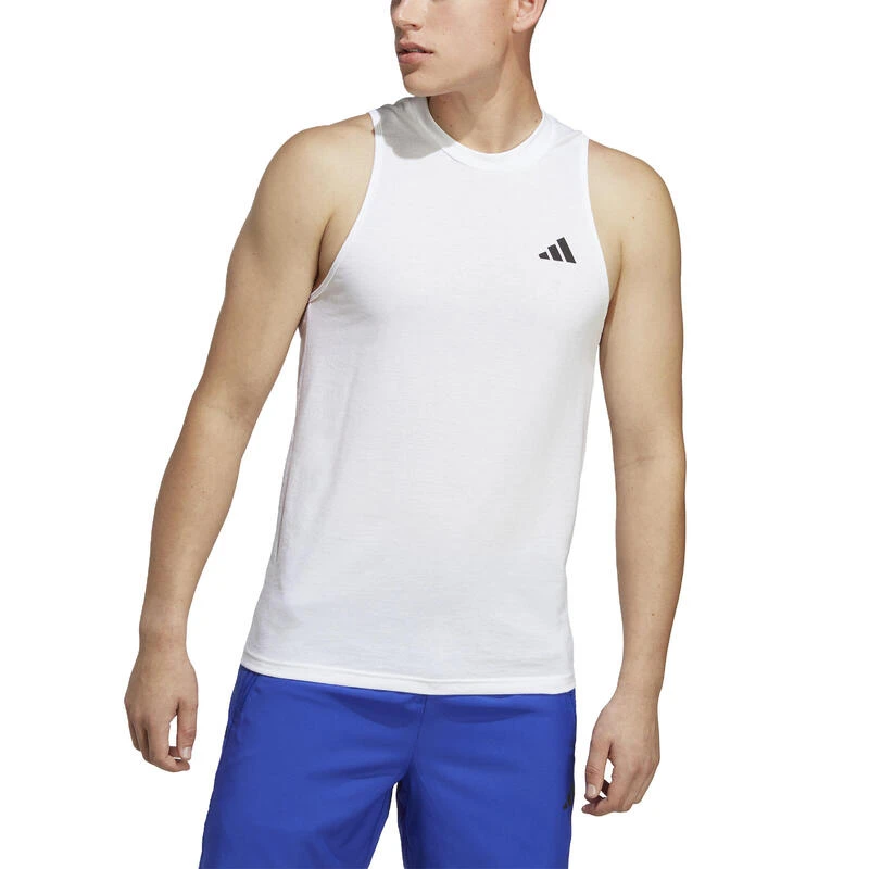 ADIDAS HERENTOP VOOR CARDIOFITNESS WIT 4 ADIDAS HERENTOP VOOR CARDIOFITNESS WIT - Afbeelding 2