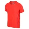 Regatta Highton Pro Wandel-T-shirt Met Korte Mouwen Voor Heren - Rood -Regatle Winkel highton pro wandel t shirt met korte mouwen voor heren rood