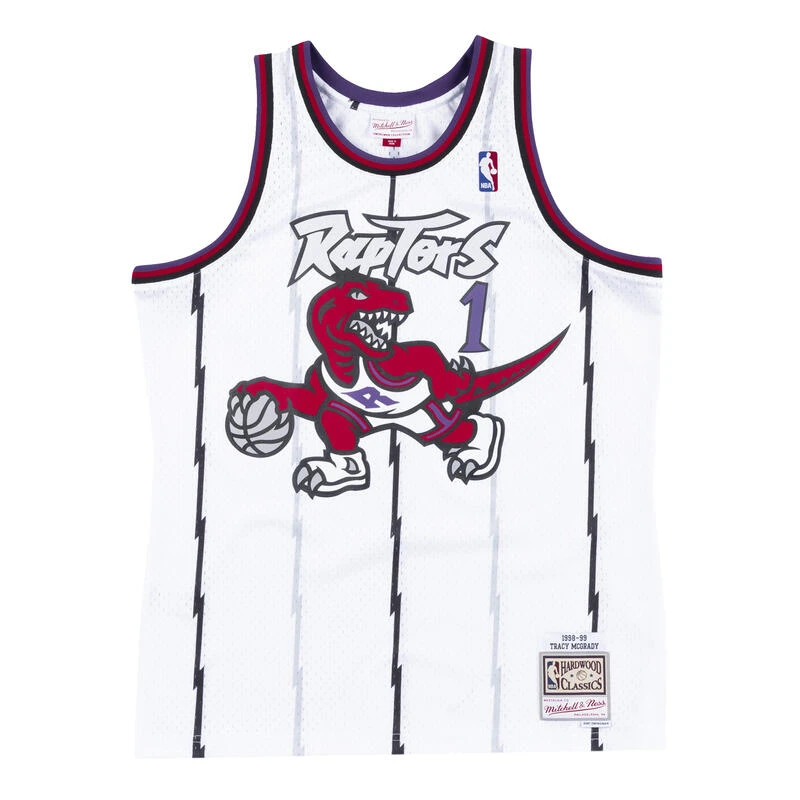 Mitchell & Ness Jersey Toronto Raptors Swingman Tracy Mcgrady #1 6 Mitchell & Ness Jersey Toronto Raptors Swingman Tracy Mcgrady #1 - Afbeelding 4