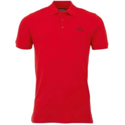 Kappa Peleot Polo, Mannen, T-shirt, Rood