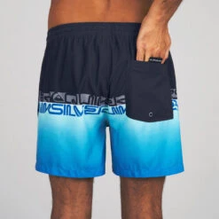 Quiksilver Korte Boardshort Voor Surfen Heren Zwart Blauw -Regatle Winkel korte boardshort voor surfen heren zwart blauw 4