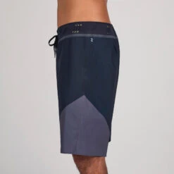 Lange Boardshort Voor Surfen 900 Tiger Dude -Regatle Winkel lange boardshort voor surfen digibug zwart groen 4