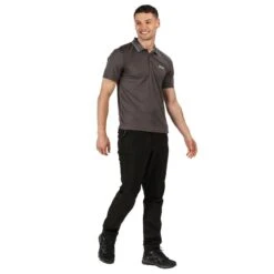 Regatta Maverick V Heren Fitness T-shirt - Donkergrijs / Grijs -Regatle Winkel maverick v heren fitness t shirt donkergrijs grijs 3