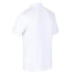 Regatta Maverik V Fitnesspolo Met Korte Mouwen Voor Heren - Wit