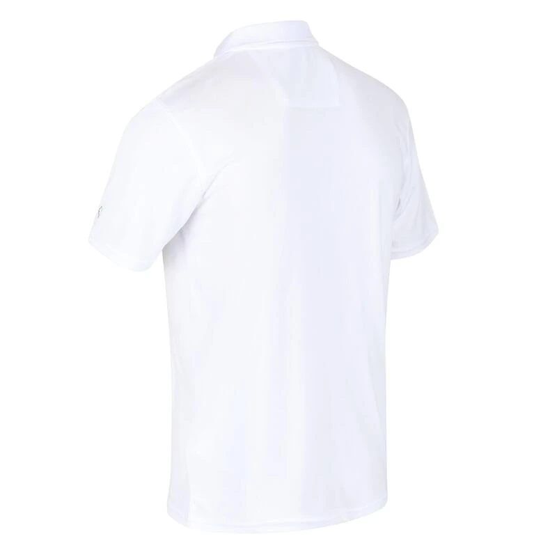 Regatta Maverik V Fitnesspolo Met Korte Mouwen Voor Heren - Wit 3 Regatta Maverik V Fitnesspolo Met Korte Mouwen Voor Heren - Wit