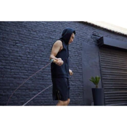 Mouwloze Hoodie Voor Boksen -Regatle Winkel mouwloze hoodie voor boksen zwart 9