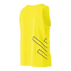 Mouwloze Tanktop Unisex Fitness Geel Fluo -Regatle Winkel mouwloze tanktop unisex fitness geel fluo 3