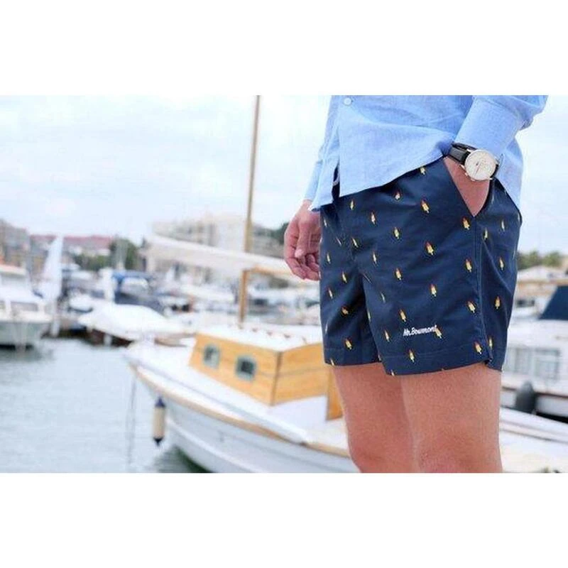 Mr.Bowmont The Rocketman Zwembroek Navy 4 Mr.Bowmont The Rocketman Zwembroek Navy - Afbeelding 2