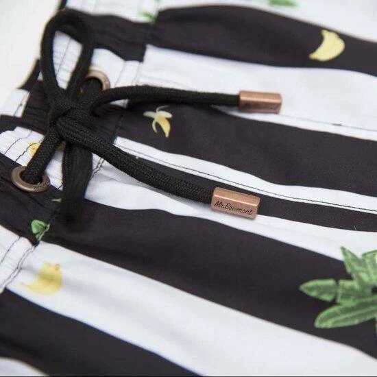 Mr.Bowmont The Unwinder Zwembroek Zwart/wit Gestreept 5 Mr.Bowmont The Unwinder Zwembroek Zwart/wit Gestreept - Afbeelding 3