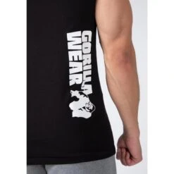 Gorilla Wear Oswego S/L Hooded T-shirt - Black -Regatle Winkel oswego sl hooded t shirt black 4