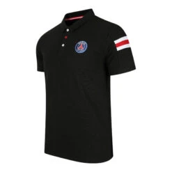 PSG Polo Heren - Zwart