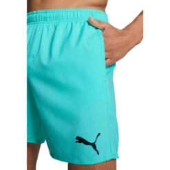 Puma Zwembroek Heren Mid Shorts Electric Mint -Regatle Winkel puma zwembroek heren mid shorts electric mint 2