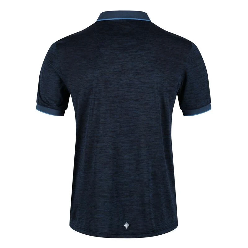 Regatta Remex II Fitnesspolo Met Korte Mouwen Voor Heren - Midden Marineblauw 8 Regatta Remex II Fitnesspolo Met Korte Mouwen Voor Heren - Midden Marineblauw - Afbeelding 6