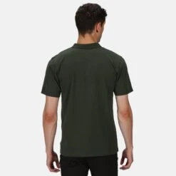Regatta Sinton Heren Fitness T-shirt - Donkergroen -Regatle Winkel sinton heren fitness t shirt donkergroen 4