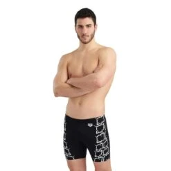 Arena Swim Graphic Mid Jammer - Zwart