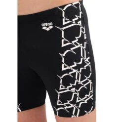 Arena Swim Graphic Mid Jammer - Zwart -Regatle Winkel swim graphic mid jammer zwart 3