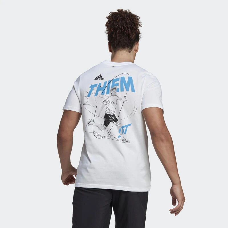 ADIDAS Thiem Graphic T-shirt 6 ADIDAS Thiem Graphic T-shirt - Afbeelding 4
