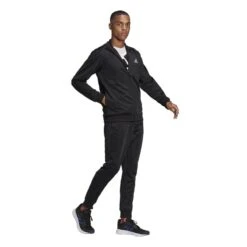 Trainingspak Adidas Essentials Linear, Zwart, Mannen -Regatle Winkel trainingspak adidas essentials linear zwart mannen 2