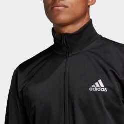 Trainingspak Adidas Essentials Linear, Zwart, Mannen -Regatle Winkel trainingspak adidas essentials linear zwart mannen 5