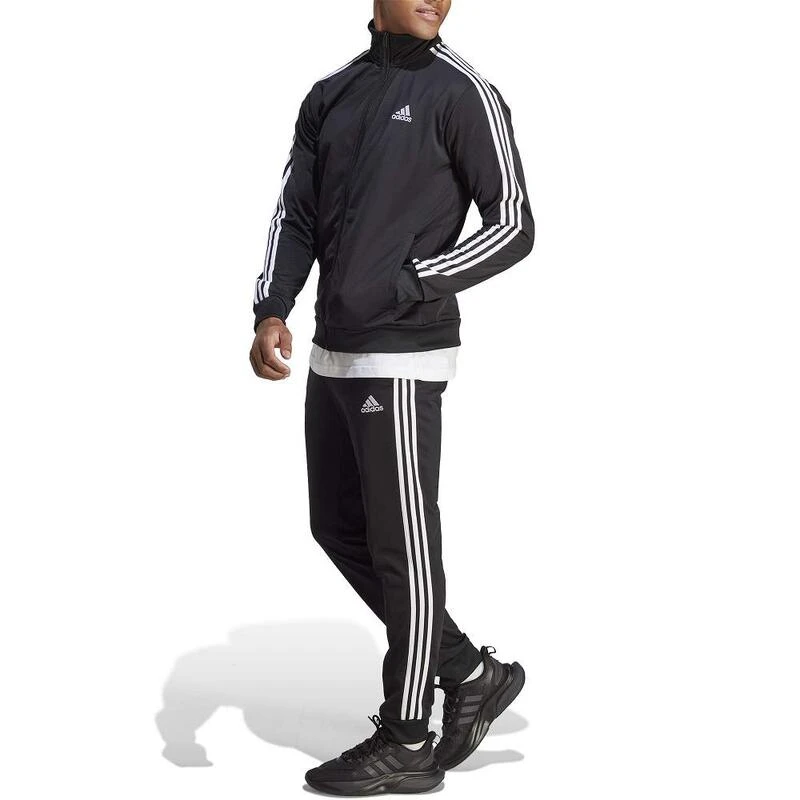 ADIDAS Trainingspak Basic 3-Stripes Tricot Zwart - IC6747 5 ADIDAS Trainingspak Basic 3-Stripes Tricot Zwart - IC6747 - Afbeelding 3