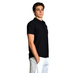 Volt Performance Polo Shirt Zwart -Regatle Winkel volt performance polo shirt zwart 2