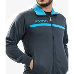 Zip-up Fleece Trainingspak Givova One -Regatle Winkel zip up fleece trainingspak givova one 3