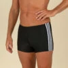 ADIDAS Zwemboxer Voor Heren 3S Zwart Wit -Regatle Winkel zwemboxer voor heren 3s zwart wit