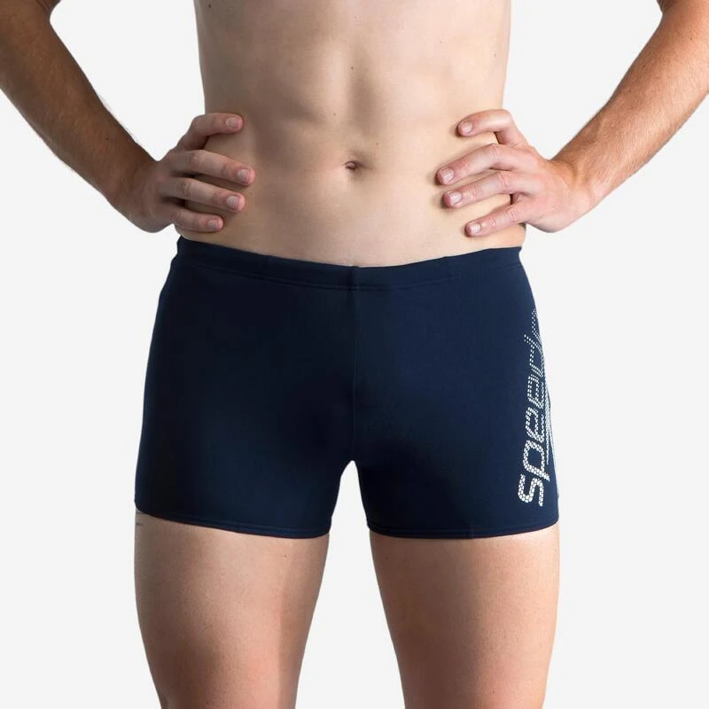 Speedo Zwemboxer Voor Heren Blauw Wit 3 Speedo Zwemboxer Voor Heren Blauw Wit